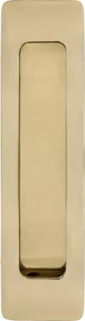 Brass Flush Pull - Con Fix - 126 x 42mm - PB