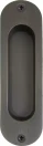 Brass Oval Flush Pull - DRB