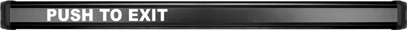 Electromechanical Exit Bar - 36 Inch - BLK