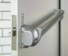 Fluid 1 Point Exit Device-  60mm BS Electric Mortice Lock - SIL