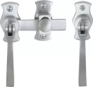French Door Catch Set - Square - PC