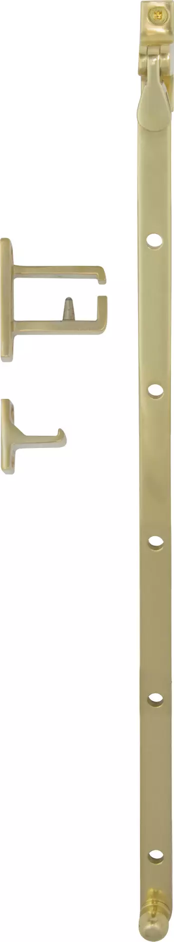 Casement Stay - 350mm - PB