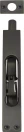 Heavy Duty Flushbolt - 150x25mm - DRB