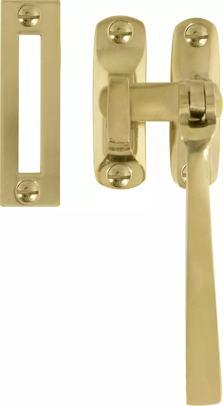 Casement Fastener – Square Handle - PB