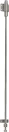 Solid Brass Spring Catch 450mm - BN