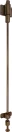 Solid Brass Spring Catch 300mm - AB