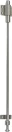 Solid Brass Spring Catch 300mm - BN