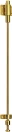 Solid Brass Spring Catch 300mm - UB