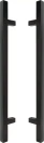 600mm B2B Handle Set - 25mm Sq - BLK