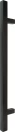600mm FF Single Pull - 25mm Sq - BLK