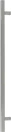 900mm FF Single Pull - 25mm Sq - PC