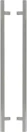 900mm B2B Handle Set - 25mm Sq - PC