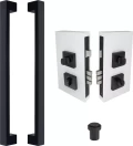 Polo 600mm Pull + Lock + Stop Combo Set - BLK