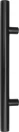 450mm FF Single Pull - 32mm Rnd - BLK