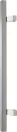 Sq Offset - 600mm FF Pull Handle - BLK
