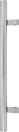 Round Offset - 600mm FF Pull Handle - BLK