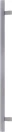 Sq Offset - 900mm FF Pull Handle - PC