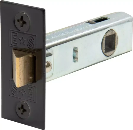 Tubular Latch - 57mm B/Set - BLK