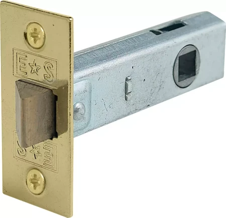 Tubular Latch - 57mm B/Set - PB