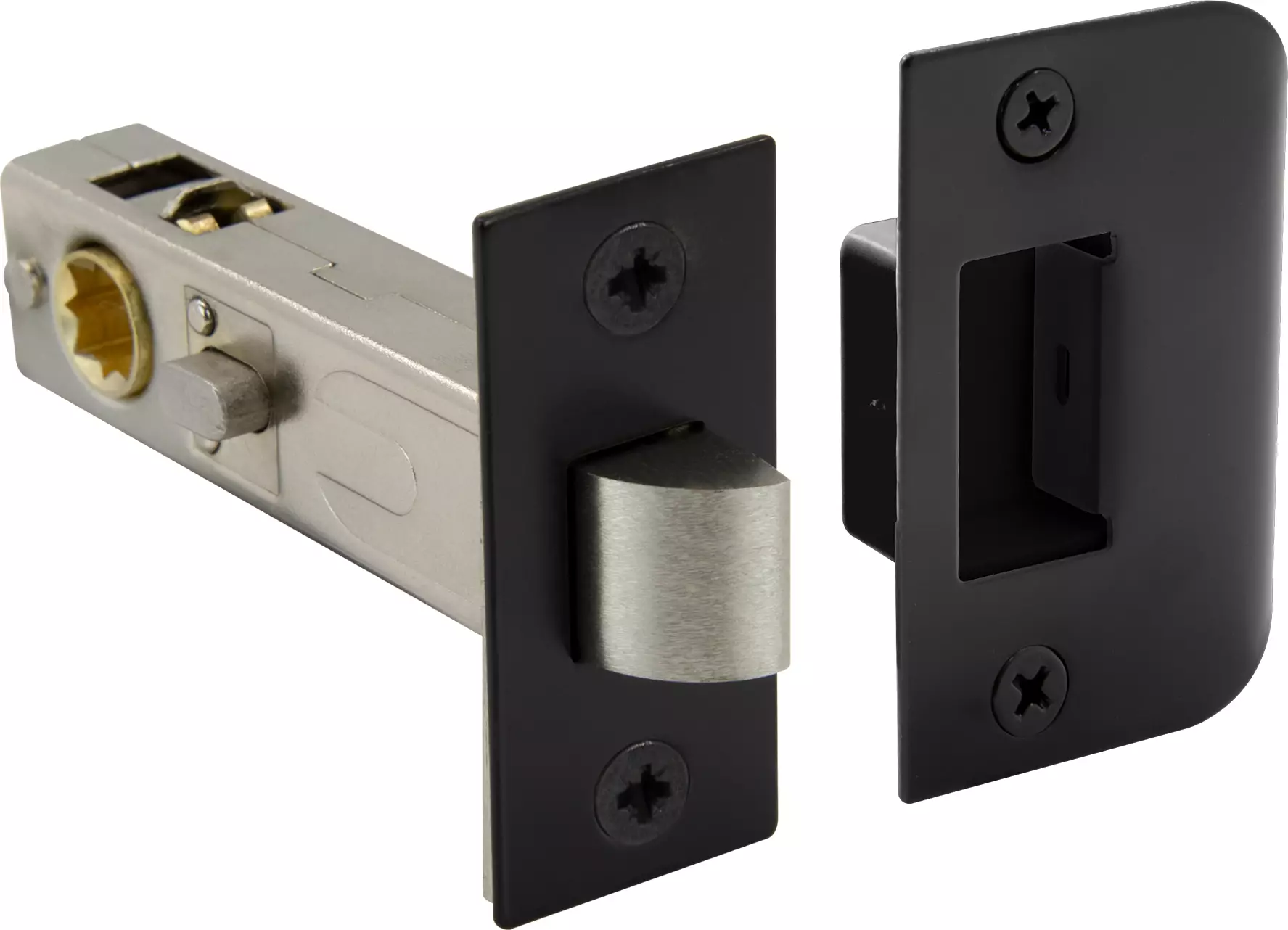 Integrated Privacy Latch - 60mm - BLK