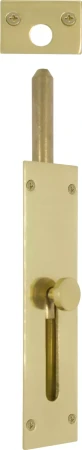 Reverse Barrel Bolt - 100mm - PB