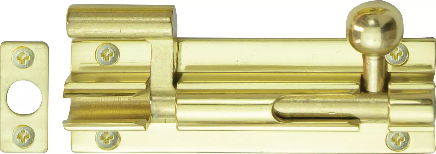 Necked Barrel Bolt - 75mm - PB