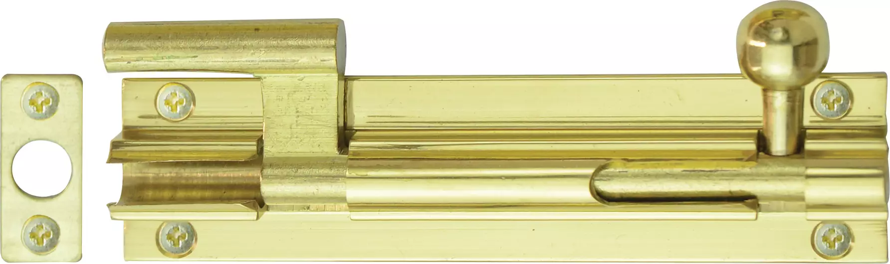 Necked Barrel Bolt - 100mm - PB