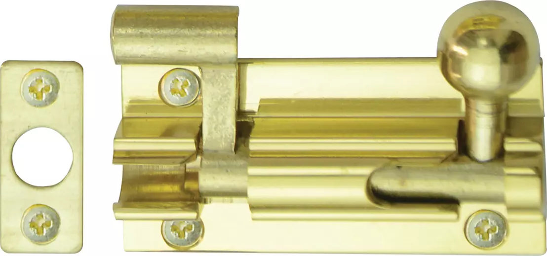 Necked Barrel Bolt - 50mm - PB
