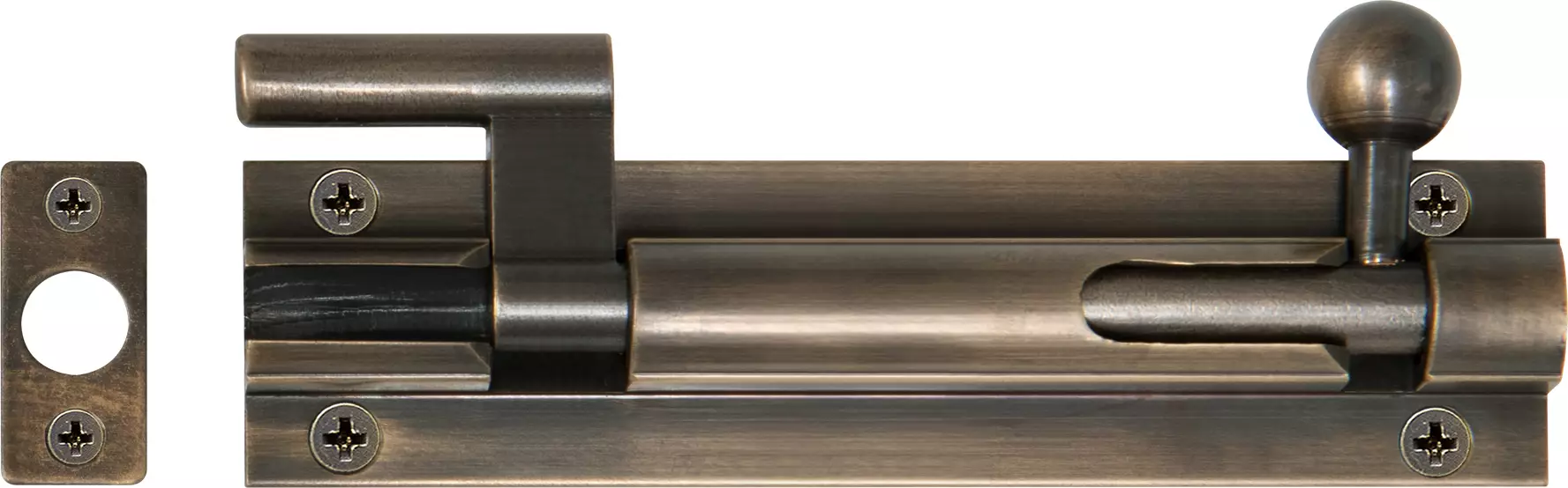 Necked Barrel Bolt - 100mm - ORB