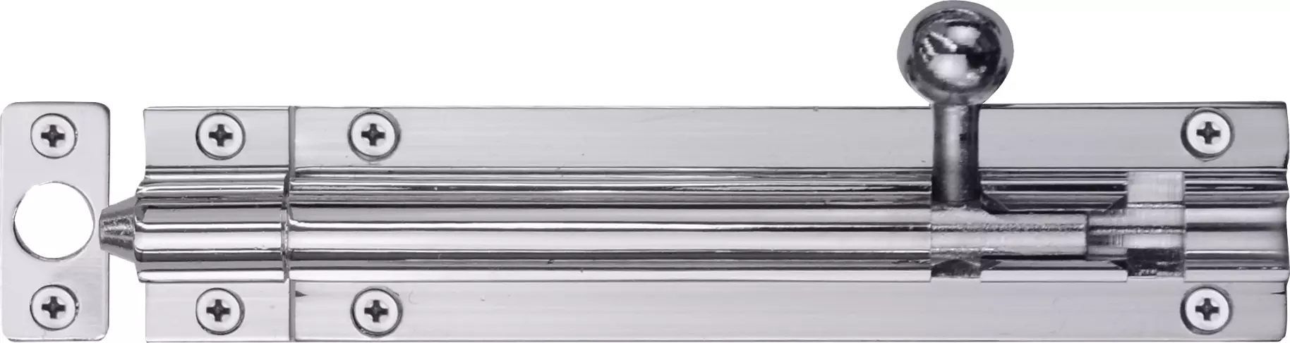 Straight Barrel Bolt - 100mm - CP