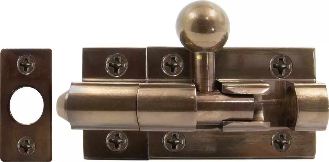 Straight Barrel Bolt - 35mm - AB