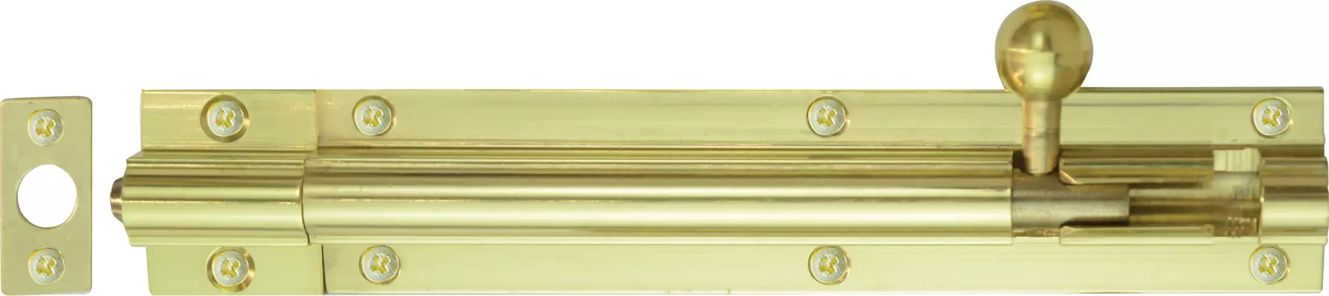 Straight Barrel Bolt - 150mm - PB