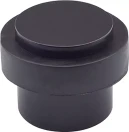 Floor Mount Door Stop - Round - 38mm - BLK