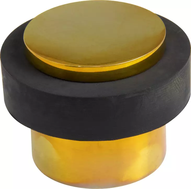 Floor Mount Door Stop - Round - 38mm - UB