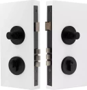 NIDO - Double Turn Lock Kit - Plain - BLK
