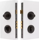 NIDO - Double Turn Lock Kit - Plain - DRB