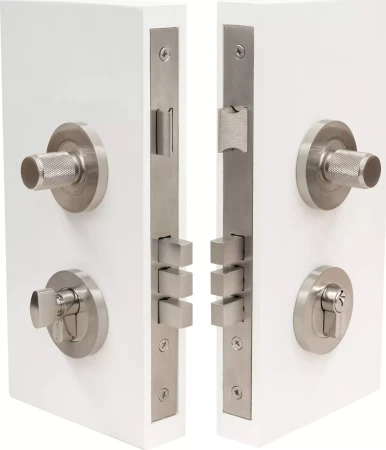 NIDO - Double Turn Lock Kit - Diamond Knurl - BN