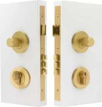 NIDO - Double Turn Lock Kit - Linear Knurl