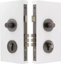NIDO - Double Turn Lock Kit - Diamond Knurl - GN