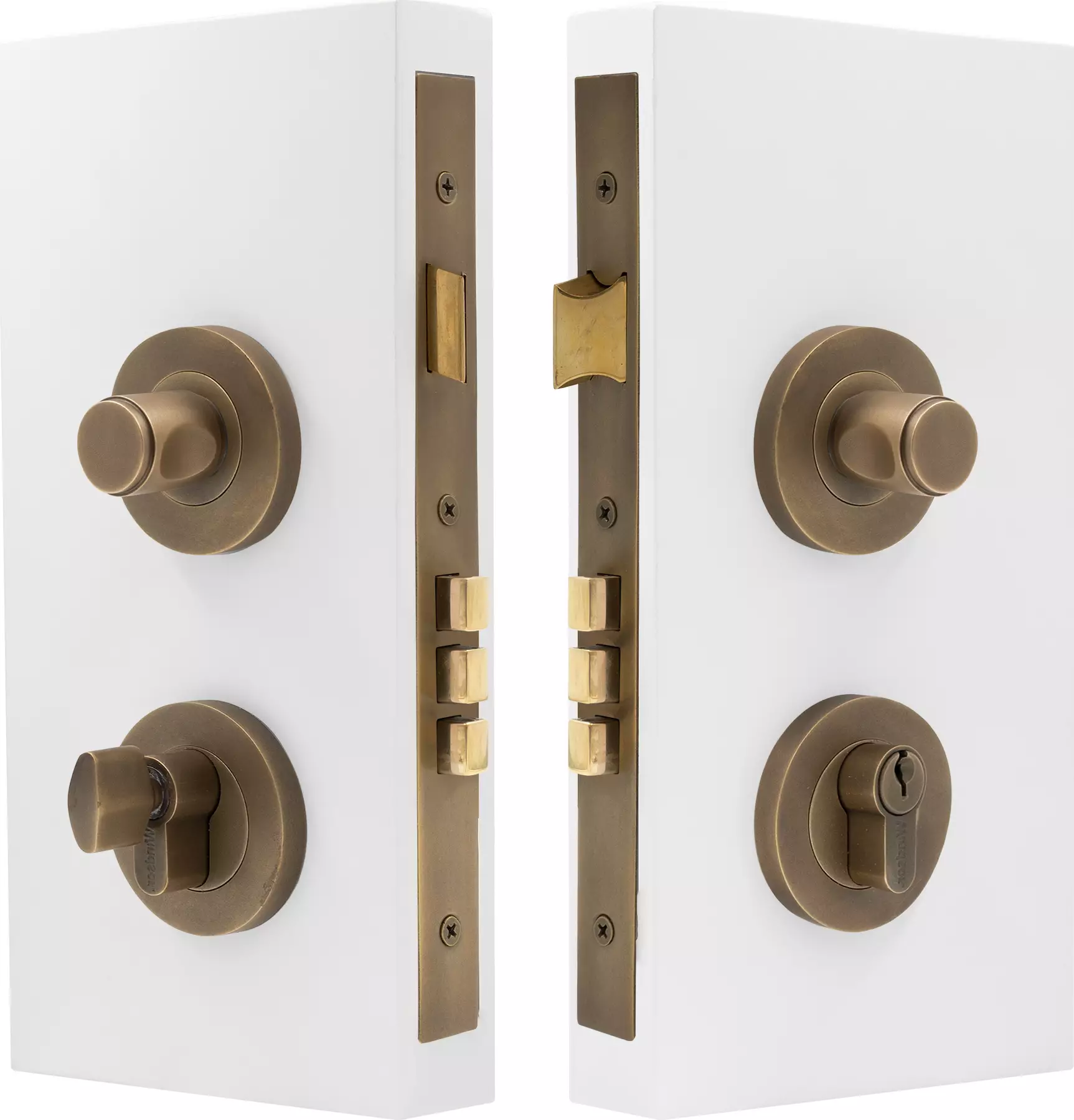 NIDO - Double Turn Lock Kit - Plain - RB