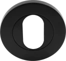 NIDO - Oval Escutcheon Single - BLK