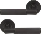 NIDO - Lumina Rose Lever Set - Linear Knurl - DRB
