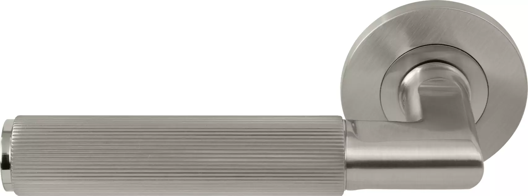 NIDO - Lumina Rose Dummy Lever - Linear Knurl - BN