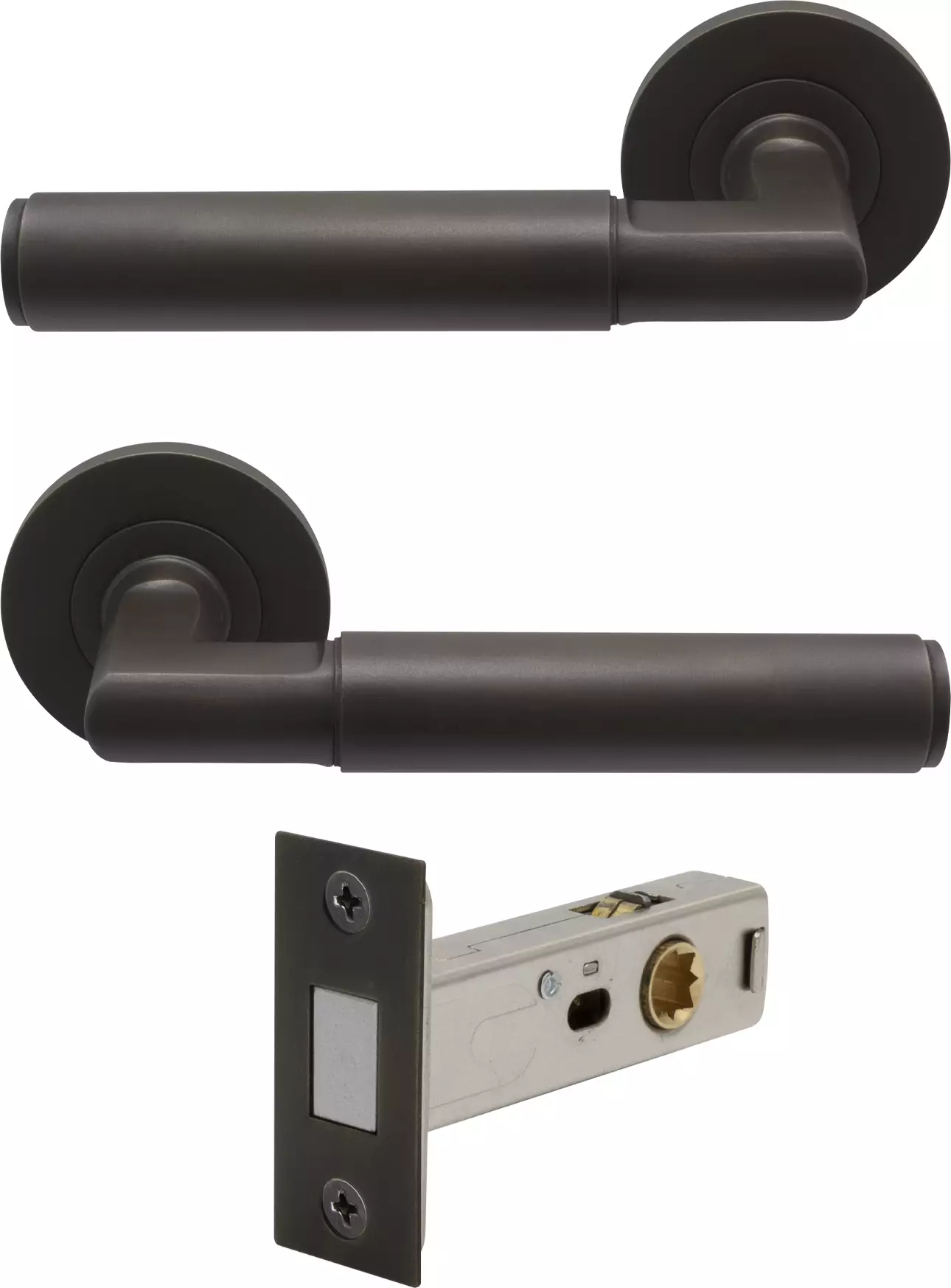 NIDO - Lumina Rose Passage Set - Magn. Latch - Plain - DRB