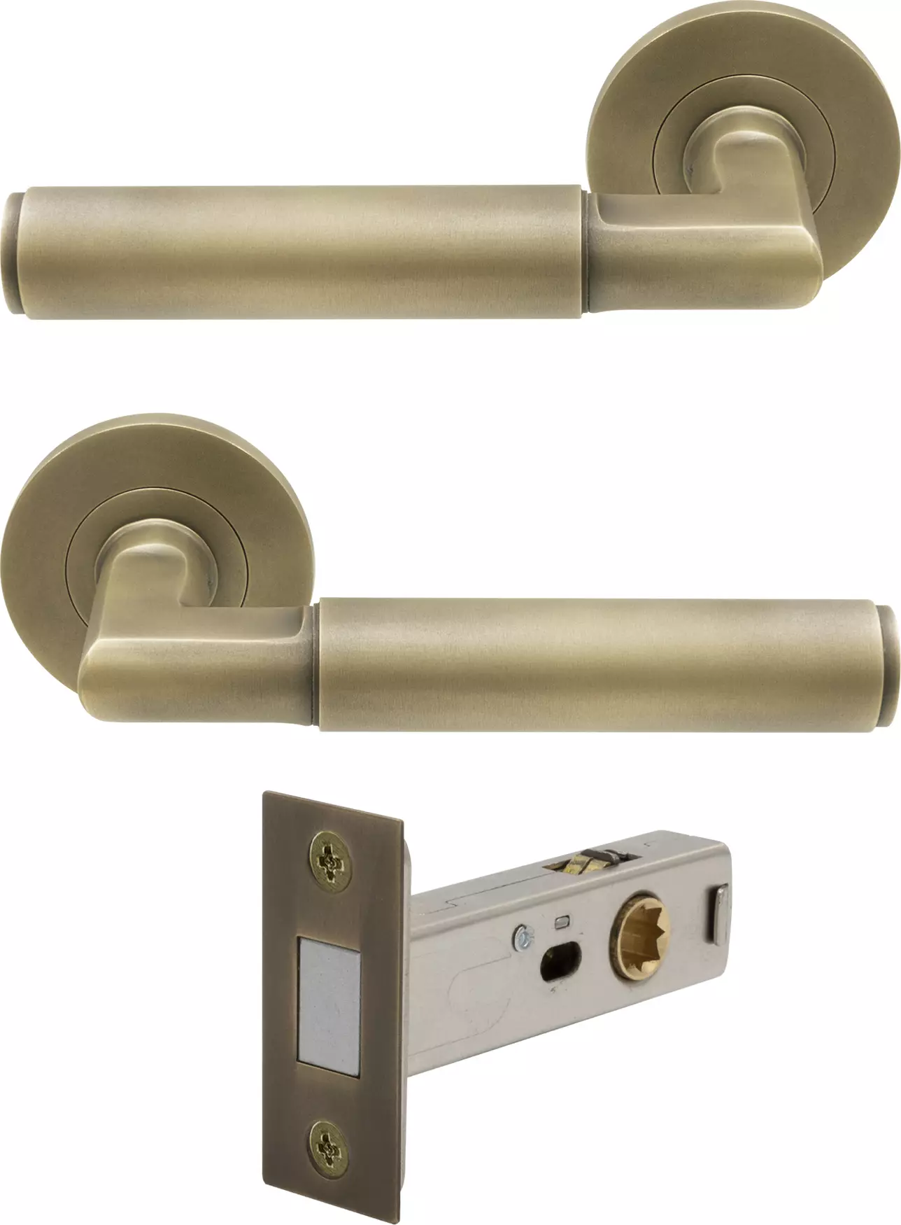 NIDO - Lumina Rose Passage Set - Magn. Latch - Plain - RB