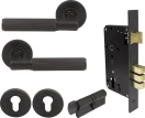 NIDO - Lumina Rose Entrance Set - Linear Knurl - DRB