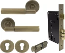 NIDO - Lumina Rose Entrance Set - Linear Knurl - RB