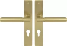 Lumina Longplate Euro Handles - Plain - MSB