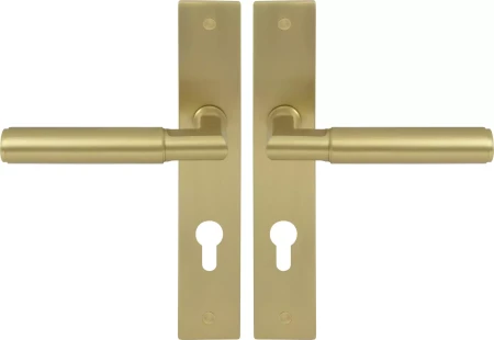 Lumina Longplate Euro Handles - Plain - MSB