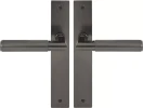 Lumina Longplate Lever Set - Plain - GN
